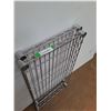 Image 2 : *(2) Metal shelves - 16"x28" Missing Poles  - CANNOT SHIP