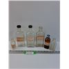 Image 1 : (6) Vintage Poison Bottles: Ammonia, Vitriol, Misc (EMPTY)