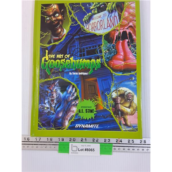 The Art of Goosebumps Hardcover Book