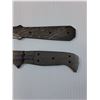 Image 3 : (2) Damascus Knives (Needs Handles) - Approx 8.5" Long