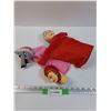 Image 1 : (3) Little Red Riding Hood Hand Puppets (Little Red Missing Puppet Part, Head Only)