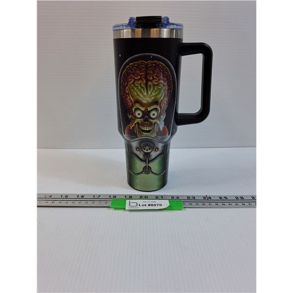 Mars Attacks 10" Tall Tumbler Mug - Appears New