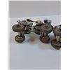Image 4 : Pair of Metal Vintage Adjustable Roller Skates