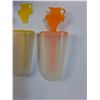 Image 3 : (5) Retro Kool-Aid Popsicle Makers (Yellow Handle Fixing) & Ceramic Milk Mug