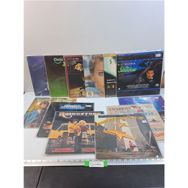 (12) Records: Barbra Streisand, Stevie Wonder, Rhinestone, Spieces, Misc