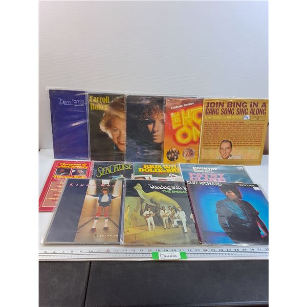 (12) Records: Barbra Streisand, Patsy Cline, Lennon, Bing Crosby, Misc