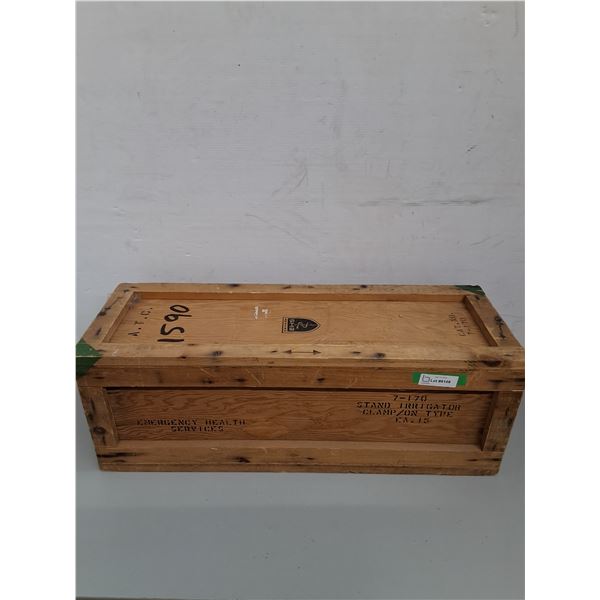 Canada EHS Wooden Crate w/Contents - Canadian Edition - 31.5" x 11.25" x 11" - PICK UP ONLY