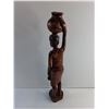 Image 2 : 24" Carved Wood Statue