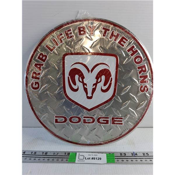 Dodge Wall Sign 12"