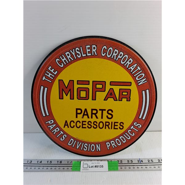 Mopar Wall Sign 12"