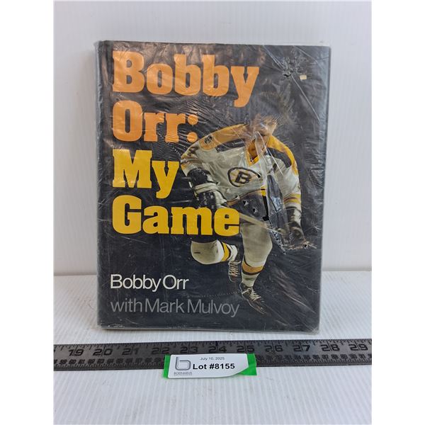 Bobby Orr "My Game" Hard Cover Book