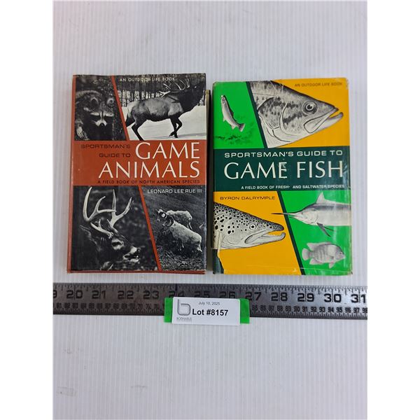(2) Sportsman's Guide Books (Game Animals, Game Fish)