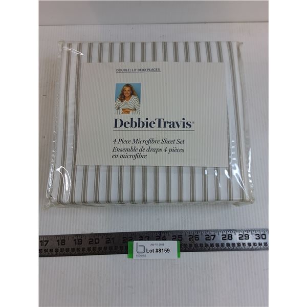 DebbieTravis 4-piece Double Size Sheet Set - Unopen - Appears New
