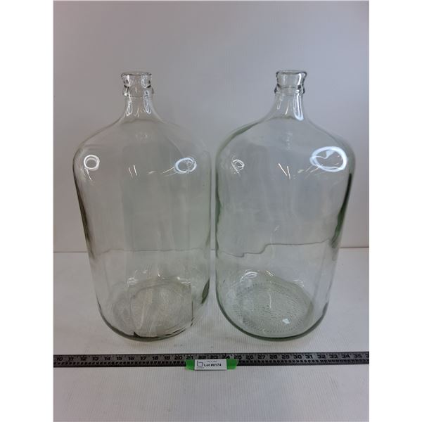 ** (2) 24L Approx Carboys - Pickup Only