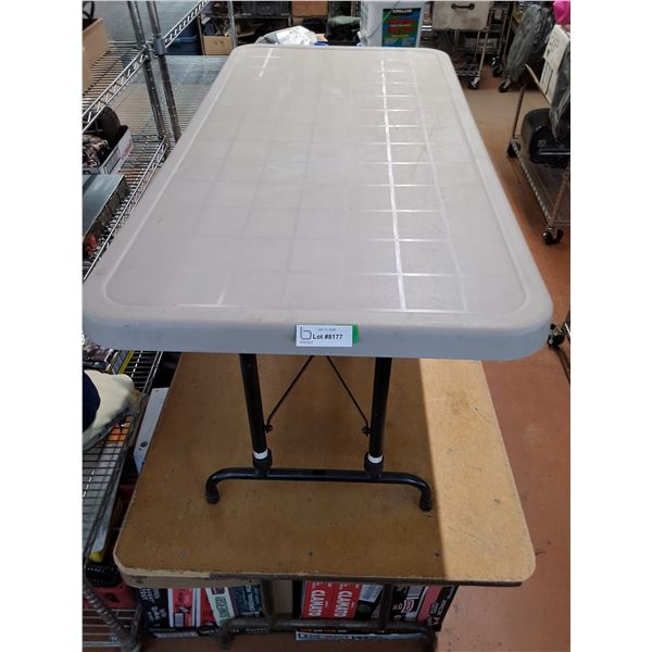 * Folding Table - 4' x 2' x 21" - Pickup Only