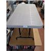 Image 1 : * Folding Table - 4' x 2' x 21" - Pickup Only
