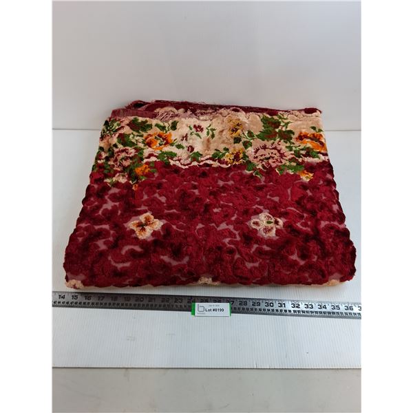 Vintage Couch Throw - 6' x 7.5' Approx