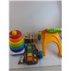 Image 2 : Assorted Toddler Toys (Fisher-Price, Playskool), Rocket Night Light