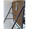 Image 2 : * Metal Easel Drawing Board with Large Paper Pad - 40x26x23" Fully Open - Pickup Only