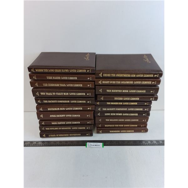 (20) Louis L'Amour Western Novels