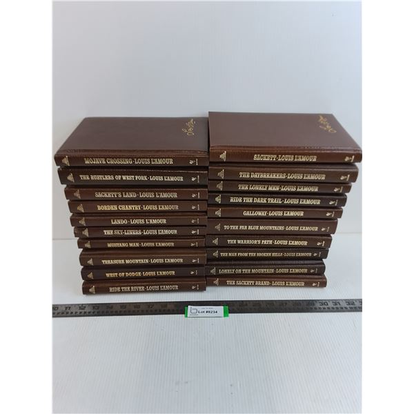 (20) Louis L'Amour Western Novels