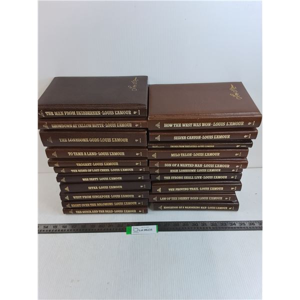 (21) Louis L'Amour Western Novels