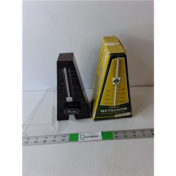Franz Metronome 8" Tall- As Is