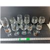 Image 1 : (12) Liquor Glasses- Wine & Shotglasses