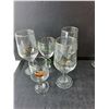 Image 3 : (12) Liquor Glasses- Wine & Shotglasses