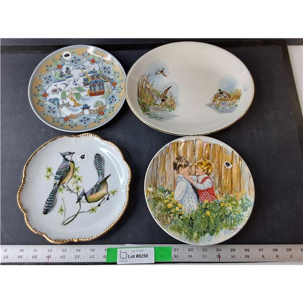 (4) Decorative Plates- Fine China, Mary Vickers, Other