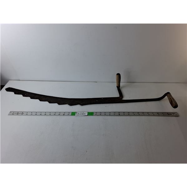 *Antique Hand Saw 40" Long, Cannot Ship