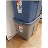 Image 2 : * (3) Rubbermaid Storage Containers w/Lids - 24" x 16" x 15" - CANNOT SHIP