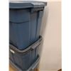 Image 4 : * (3) Rubbermaid Storage Containers w/Lids - 24" x 16" x 15" - CANNOT SHIP