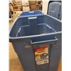 Image 4 : * (2) Rubbermaid Storage Containers w/One Lid & Hangers- 24" x 16" x 15" - CANNOT SHIP
