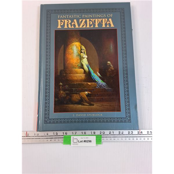 Fantastic Painting of Frazetta Hardcover Book