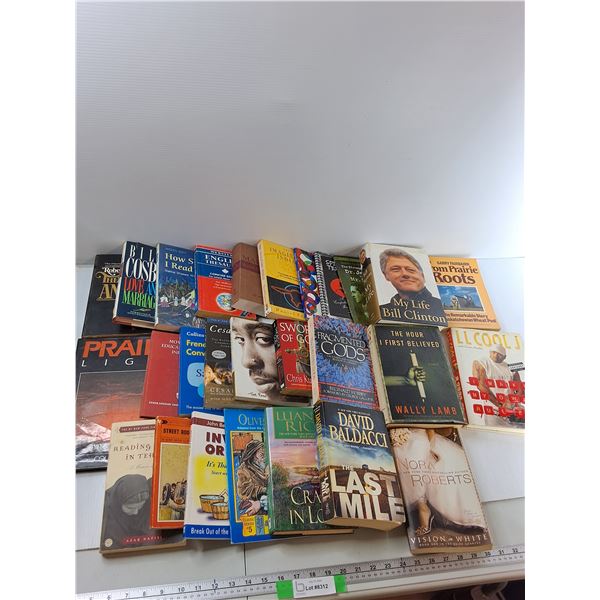 (27) Books - My Life, English Thesaurus, Fragmented Gods, Misc - PICK UP