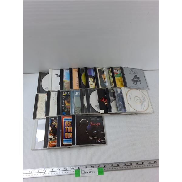 (24) CDS - Mark Mcguinn, Miami Vice, Richard Clayderman, Misc