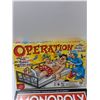 Image 2 : (2) Board Games - Operation, Monopoly Cheaters Edition - As Is