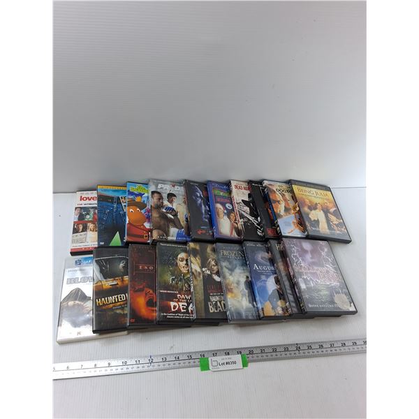 (19) DVDs - HellHounds, Hallows End, Being Julia, Misc