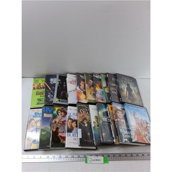 (20) DVDs  - Sibling Rivalry, Clash Of The Titans, Bad Words, Misc