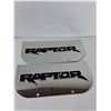 Image 4 : (4) Raptor Mudflap Panels- 10'' x 4.5''
