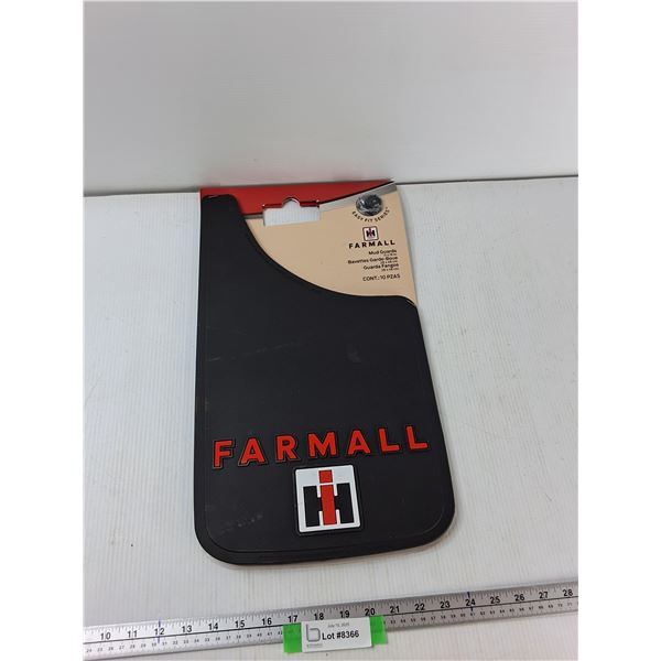 Farmall International Harvester Mud Guards - 11'' x 19'' - As Is