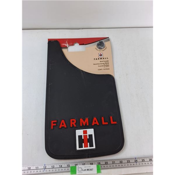 Farmall International Harvester Mud Guards - 11'' x 19'' - As Is