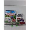 Image 1 : (2) Board Games - MLB Matching Game, Baseball Mascots Matching Game - As Is