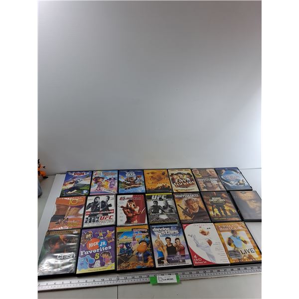 (20) DVDs - Yogi Bear, Hannibal, Wings, Misc