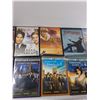 Image 3 : (10) DVDs - Downtown Abbey Season 6, Funding Neverland, Justified, Misc