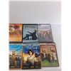 Image 4 : (10) DVDs - Downtown Abbey Season 6, Funding Neverland, Justified, Misc