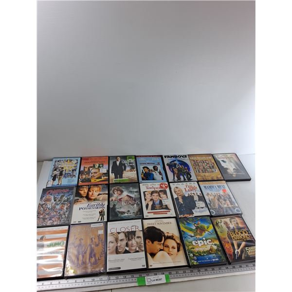 (19) DVDs - Blood Diamond, Clash Of Titans, Juno, Misc