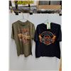 Image 1 : (2) Harley Davidson T Shirts - Size M to L