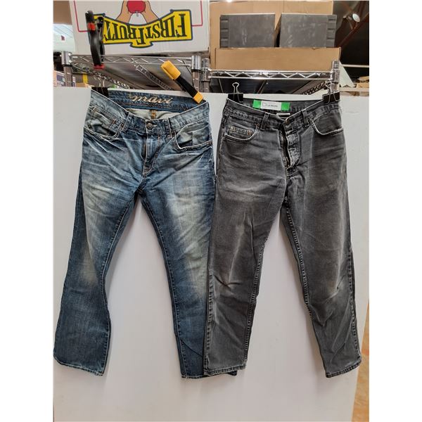 (2) Denim Jeans - Size 31/32
